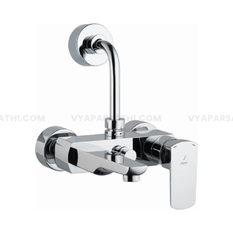 Jaquar 2-in-1 Single Lever Wall Mixer with Bend | Kubix Prime Series