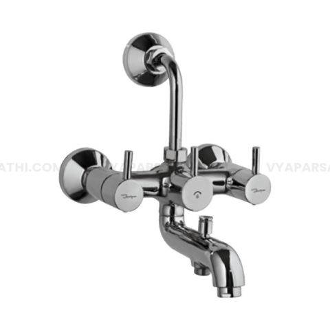 Jaquar 3-in-1 Wall Mixer with Bend | Florentine Series