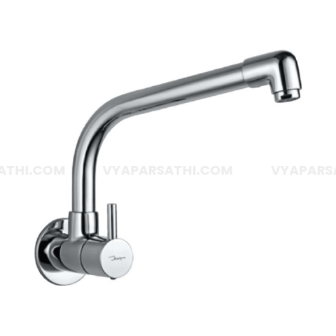 Jaquar Extended Spout Sink Cock with Flange | Florentine Series