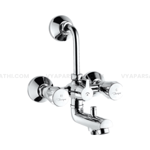 Jaquar 3-in-1 Wall Mixer with Bend | Continental Series