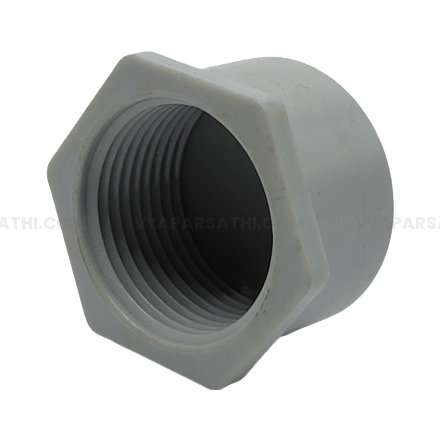 Waterflo PVC Threaded End Cap (10kg) | Agrimaster Series