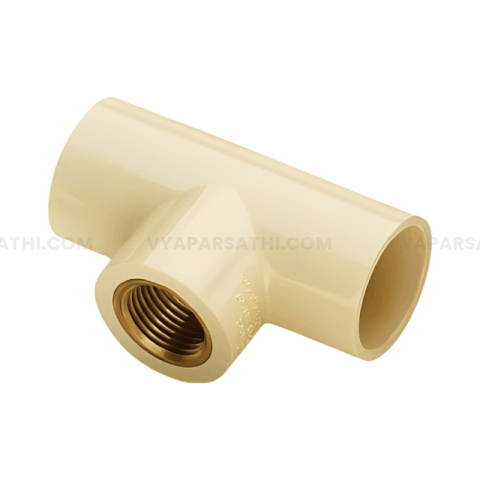 Waterflo CPVC Brass Reducer Tee | Strong Fit Series