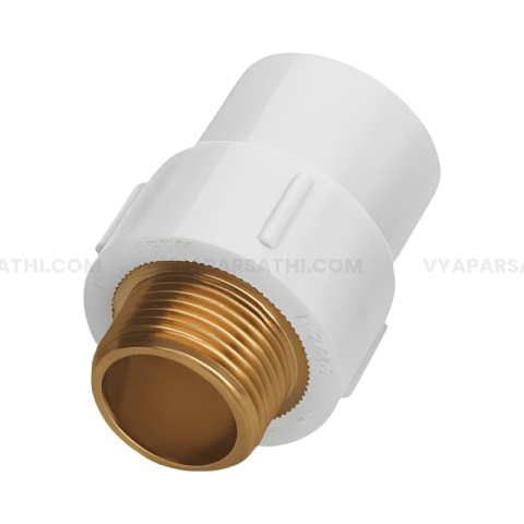 Waterflo UPVC Brass MTA (SCH-80) | Sure Fit Series